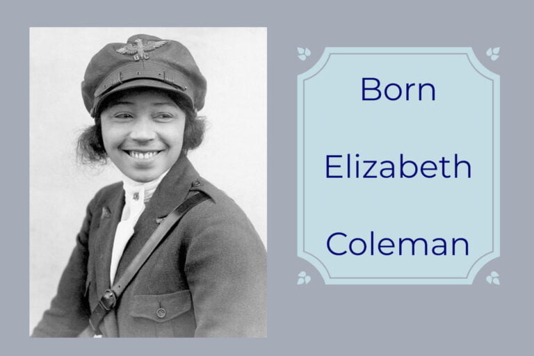 Bessie Coleman Air Pilot