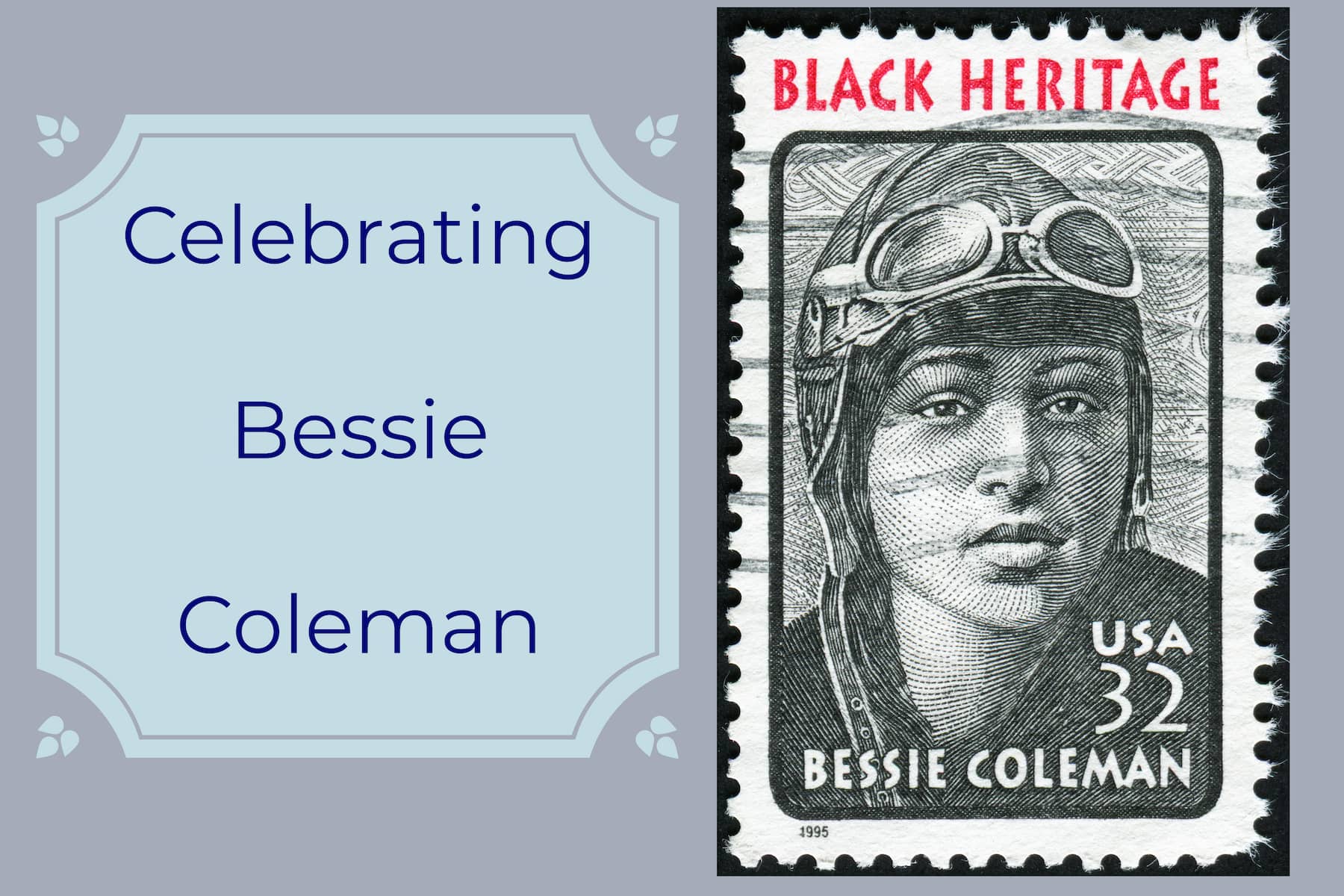 Bessie Coleman Commemorative Stamp