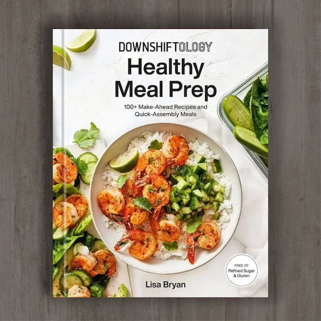 Image of Downshiftology Healthy Meal Prep book