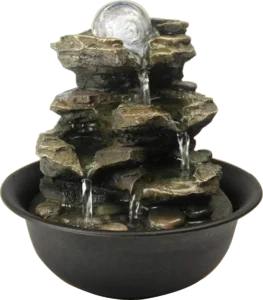 Ferrisland 4-Tier Tabletop Water Fountain