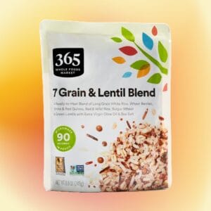 image of 365 by Whole Food Markets 7 grain ready to heat blend sold at Amazon