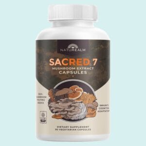 image of Sacred 7 Mushroom Extract - Health supplements