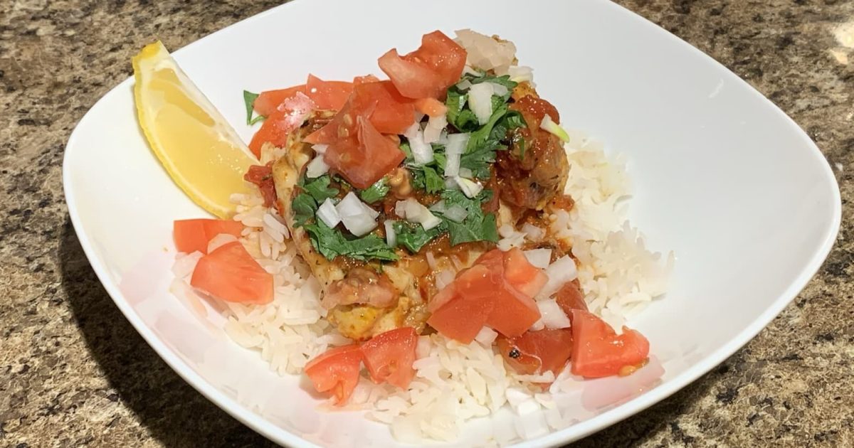 My American Pollo Guisado (chicken stew)